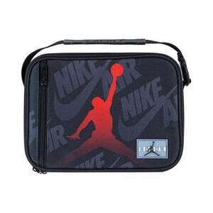 Jordan Boys GFX Lunch Tote (Big Kid) Grey/Black One Size